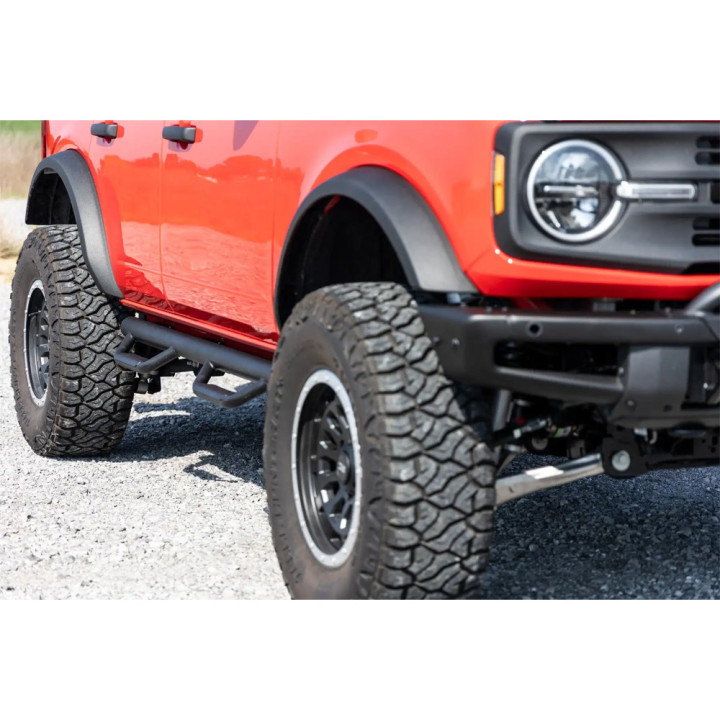 Side Steps, Rough Country Nerf Step, Ford Bronco Raptor 2021 - Present - EDK.ro