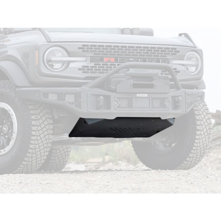 Steel Lower Skid Plate for Rockline Bumper, Go Rhino, Ford Bronco 2021 - Present - EDK.ro