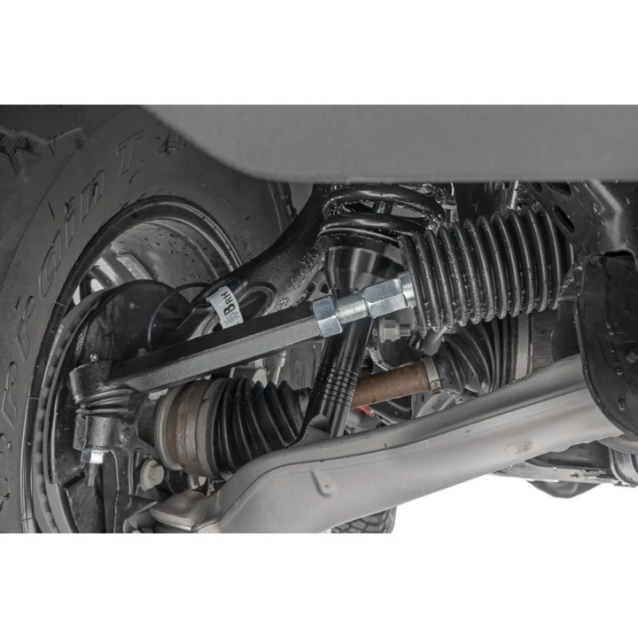 Heavy Duty Forged Tie Rod Upgrade Kit, Rough Country, Ford Bronco 2021 - Present - EDK.ro