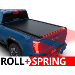 Închidere de Benă Tip Rulou Asistat, Tessera 4x4 Roll+, GMC Sierra 2500 Lungime Benă 8.2 Feet 2020 - Prezent - EDK.ro