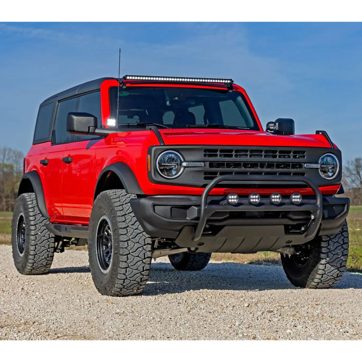 Front Coilover Struts, Rough Country N3 Premium Lift 2 Inch, Ford Bronco 2021 - Present - EDK.ro