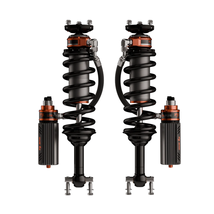Coilovers Kit, FOX Factory Race 3.2 Live Valve Reservoir Lift 3-4.5 Inch, Ford Bronco 2021 - Present - EDK.ro
