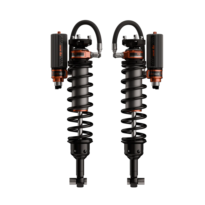 Set Amortizoare Reglabile, FOX Factory Race 3.2 Live Valve Rezervor Lift 3-4.5 Inch, Ford Bronco 2021 - Prezent - EDK.ro