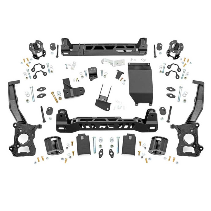 Suspension Lift Kit, Rough Country Lift 5 Inch, Ford Bronco 2021 - Present - EDK.ro