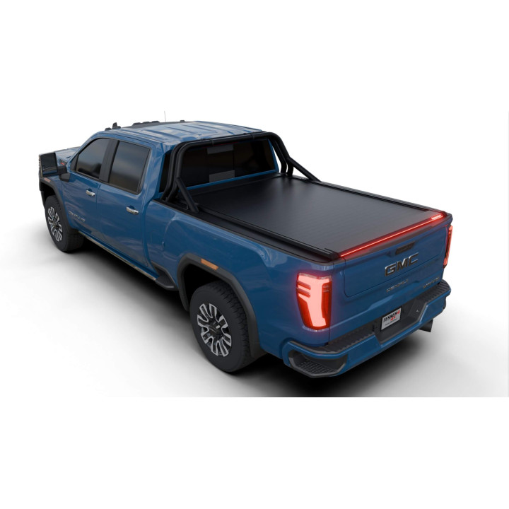 Spring Assisted Roll Top Tonneau Bed Cover, Tessera 4x4 Roll+, GMC Sierra 3500 Bed Length 6.6 Feet 2015 - 2019 - EDK.ro