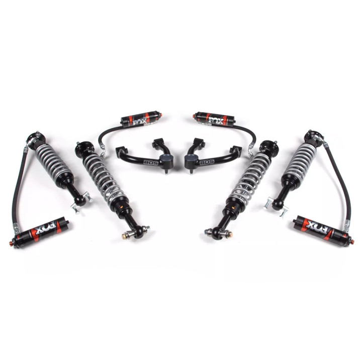 Suspension Lift Kit Fox Performance Elite 2.5 Coliovers, BDS Suspension Lift 3-4 Inch, Ford Bronco 2021 - Present - EDK.ro