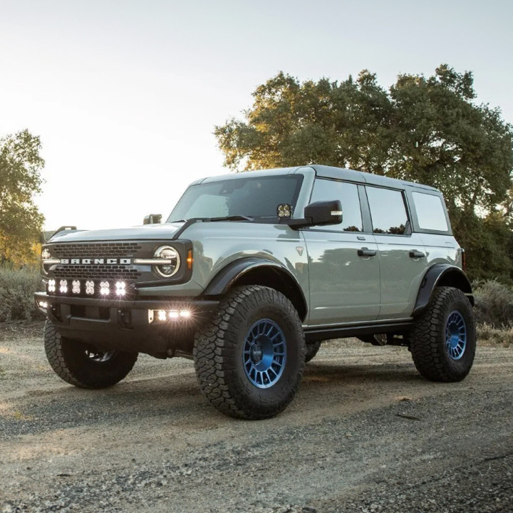 Suspension Lift Kit Fox Performance Elite 2.5 Coliovers, BDS Suspension Lift 3-4 Inch, Ford Bronco 2021 - Present - EDK.ro