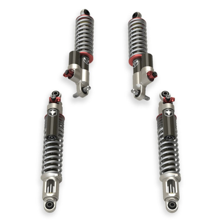 Set Amortizoare Reglabile în Stil, TeraFlex Falcon Series 3.3 Fast Adjust Piggyback Lift 3.5 Inch, Ford Bronco 2021 - Prezent - 