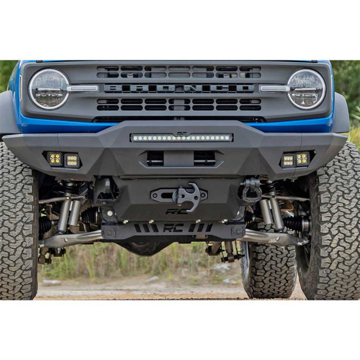 Hidden Winch Mount, Rough Country, Ford Bronco 2021 - Present - EDK.ro