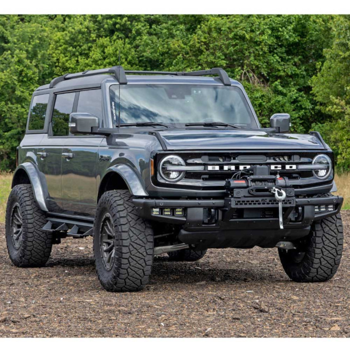 Winch Mount, Rough Country, Ford Bronco 2021 - Present - EDK.ro
