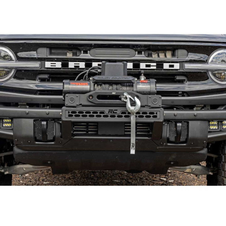 Winch Mount, Rough Country, Ford Bronco Raptor 2021 - Present - EDK.ro