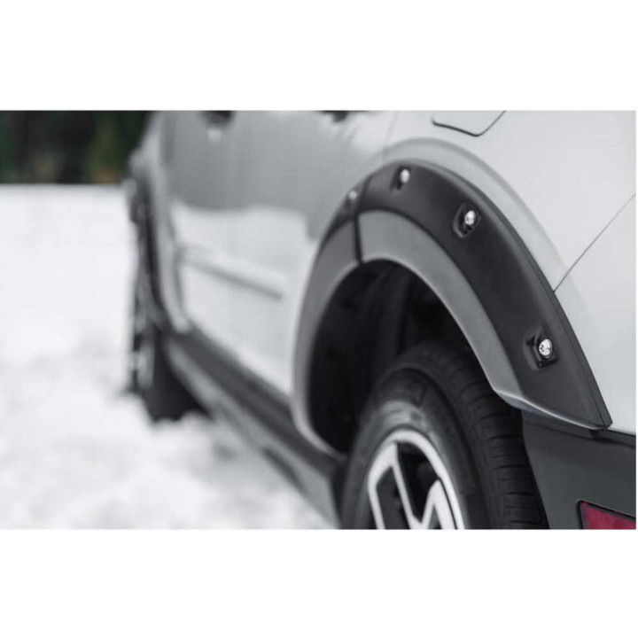 Extensii Aripi Față și Spate, Husky Liners Pocket Style, Ford Bronco 2021 - Prezent - EDK.ro