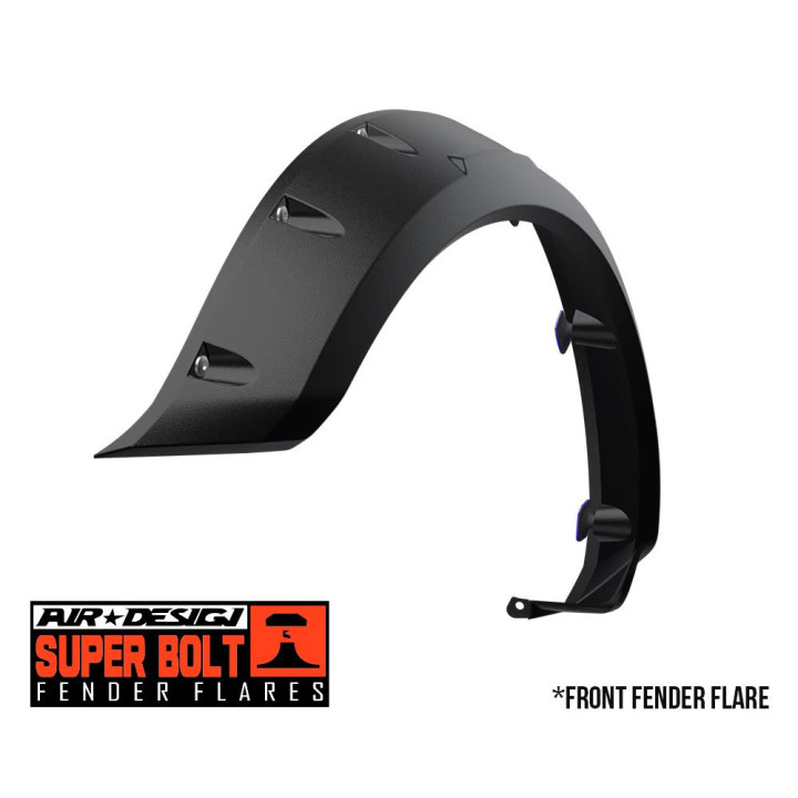 Front and Rear Fender Flares, Air Design Super Bolt, Ford Bronco 2021 - Present - EDK.ro