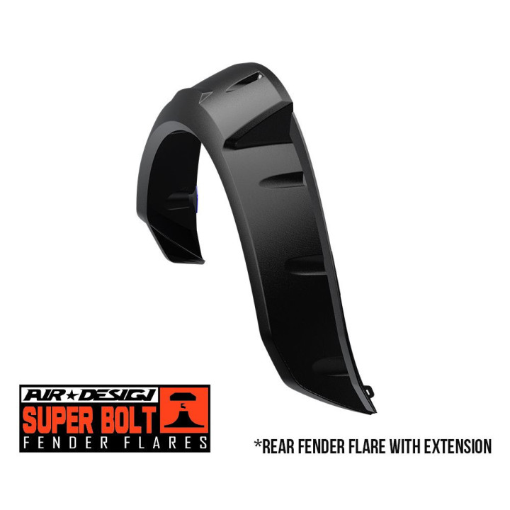 Front and Rear Fender Flares, Air Design Super Bolt, Ford Bronco 2021 - Present - EDK.ro