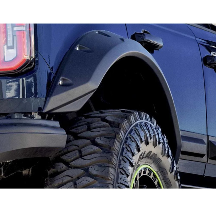 Front and Rear Fender Flares, Air Design Super Bolt, Ford Bronco 2021 - Present - EDK.ro