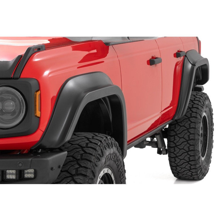 Front and Rear Fender Flares, Rough Country, Ford Bronco 2021 - Present - EDK.ro