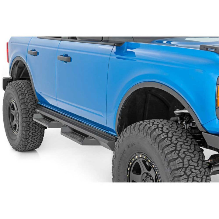 Front and Rear Fender Flares, Rough Country Delete, Ford Bronco 2021 - Present - EDK.ro