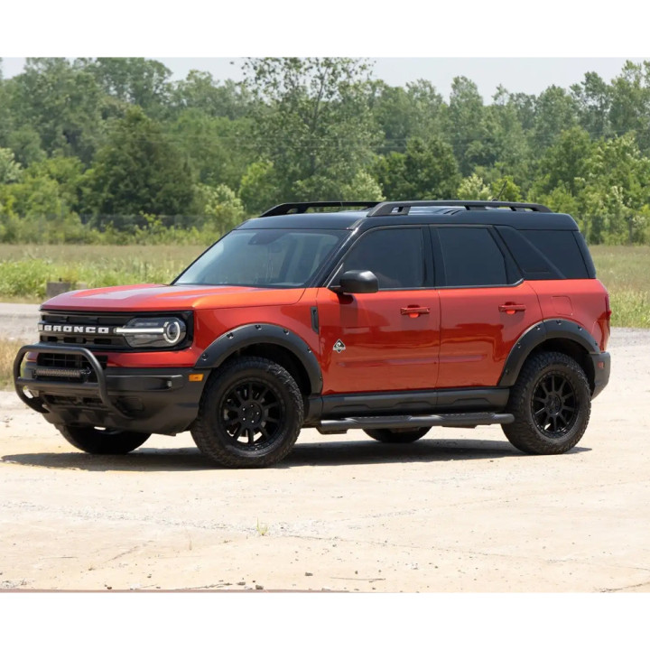 Extensii Aripi Față și Spate, Rough Country Pocket chrome rivets, Ford Bronco 2021 - Prezent - EDK.ro