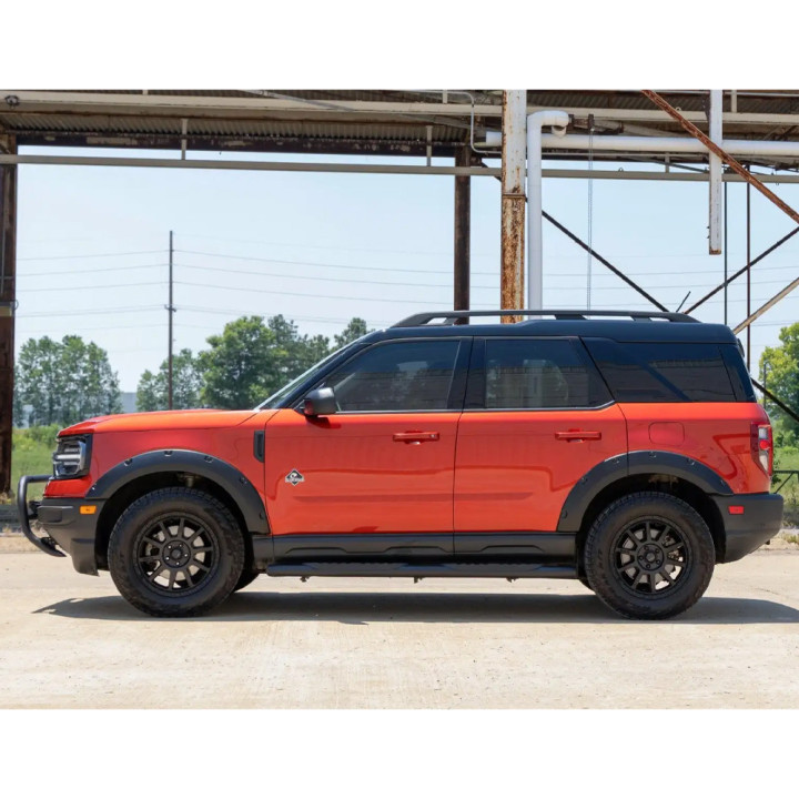 Front and Rear Fender Flares, Rough Country Pocket chrome rivets, Ford Bronco 2021 - Present - EDK.ro