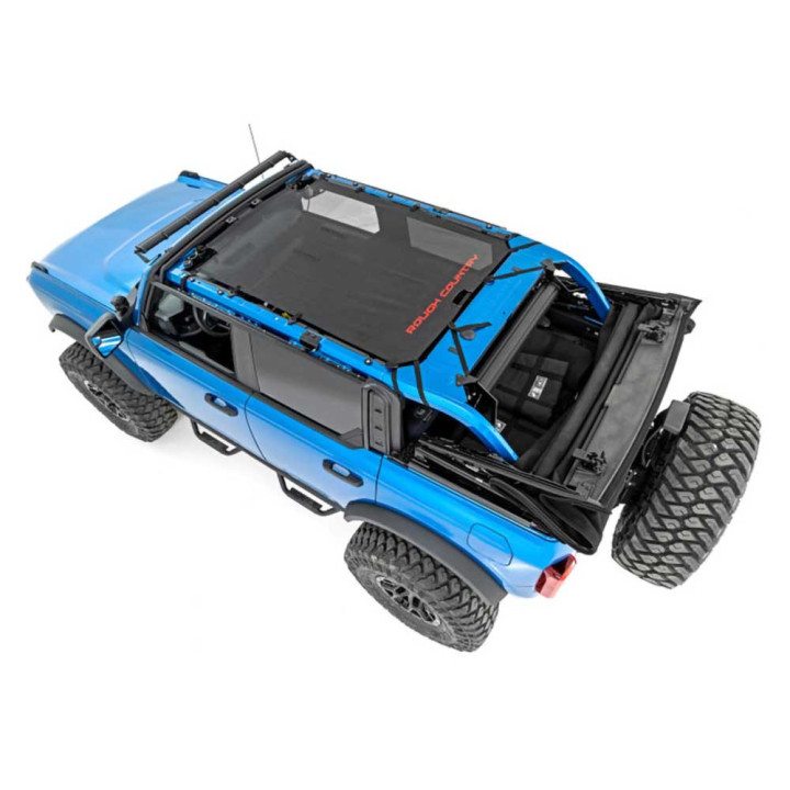Soft Top Mesh Bikini, Rough Country Top Plus, Ford Bronco Raptor 2021 - Present - EDK.ro