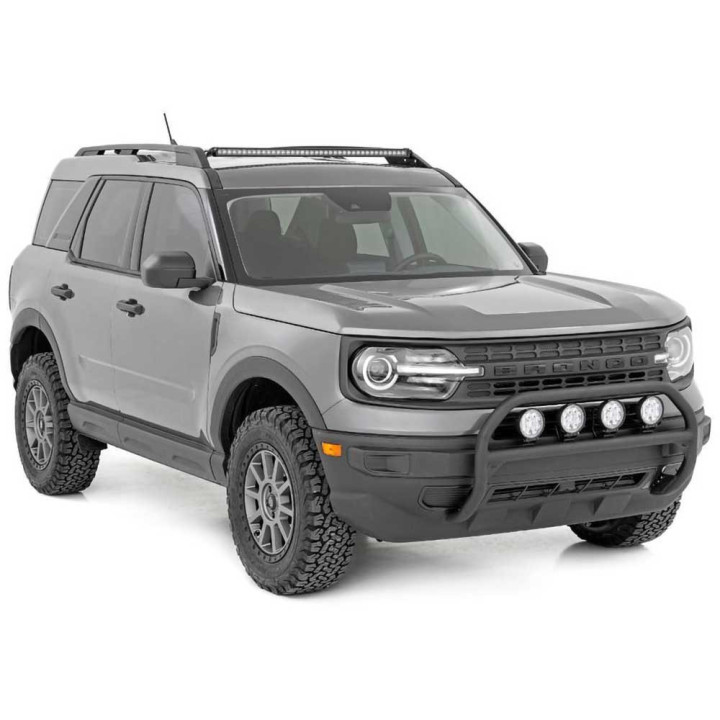 EC Approved LED Projector Integration Kit for Roof, Rough Country LED light bar 40", Ford Bronco 2021 - Present - EDK.ro