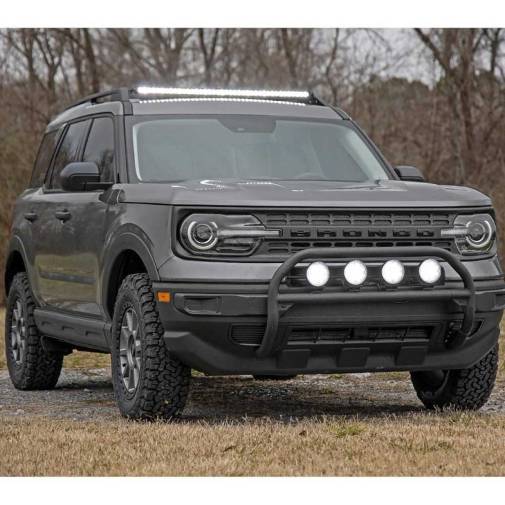 EC Approved LED Projector Integration Kit for Roof, Rough Country LED light bar 40", Ford Bronco 2021 - Present - EDK.ro