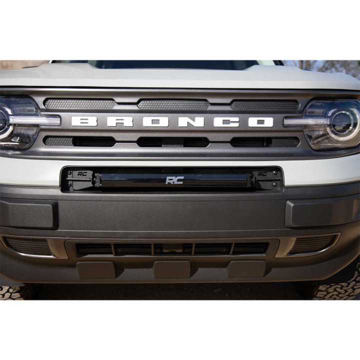 Kit de Integrare Proiectoare LED Omologate Pentru Bara Față, Rough Country LED bumper kit 20" Black Series, Ford Bronco 2021 - P