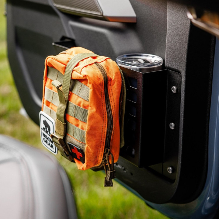 Right Cargo Basket, Bison Gear, Ford Bronco 2021 - Present - EDK.ro