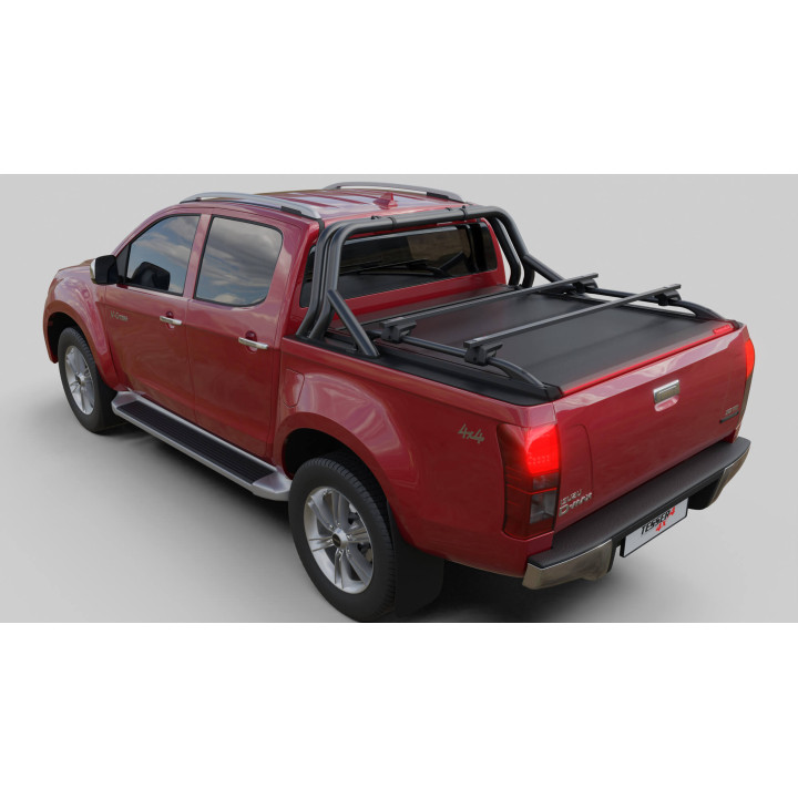 Închidere de Benă Tip Rulou Asistat, Tessera 4x4 Roll+, Isuzu D-Max Cabină Dublă 2012 - 2020 - EDK.ro
