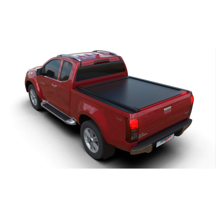 Spring Assisted Roll Top Tonneau Bed Cover, Tessera 4x4 Roll+, Isuzu D-Max Extra Cab 2012 - 2020 - EDK.ro