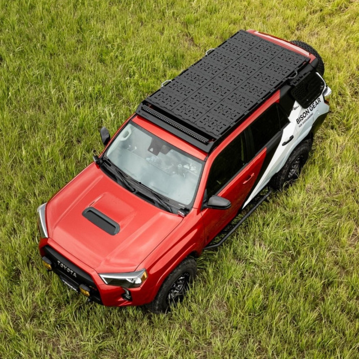 Two Roof Rack Panels, Bison Gear OX PRO, Ford Bronco 2021 - Present, Ineos Grenadier 2023 - Present, Toyota Land Cruiser / 4Runn