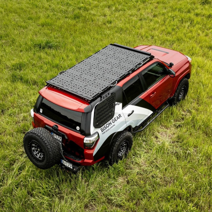 Single Roof Rack Panel, Bison Gear OX PRO, Ford Bronco 2021 - Present, Ineos Grenadier 2023 - Present, Toyota Land Cruiser / 4Ru