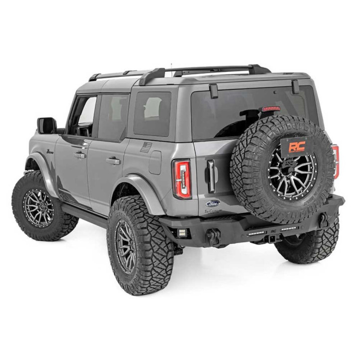 Adaptor pentru Plăcuța de Înmatriculare, Rough Country, Ford Bronco 2021 - Prezent, Jeep Wrangler 1997 - 2006 - EDK.ro