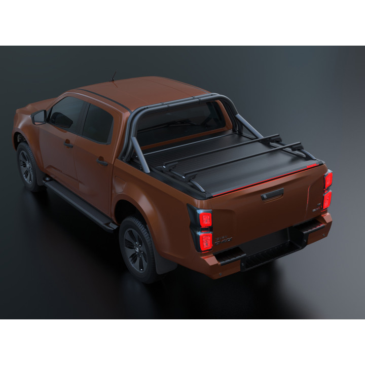 Închidere de Benă Tip Rulou Asistat, Tessera 4x4 Roll+, Isuzu D-Max Cabină Dublă 2021 - Prezent - EDK.ro