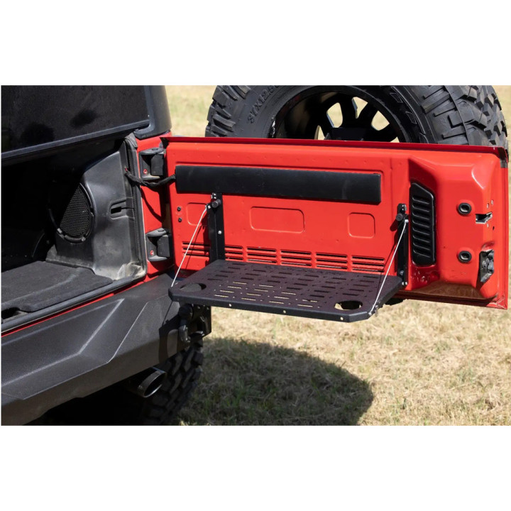 Masă Rabatabilă din Aluminiu pentru Hayon, Rough Country, Ford Bronco 2021 - Prezent, Jeep Wrangler 2007 - 2018 - EDK.ro