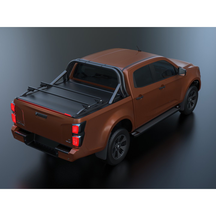 Închidere de Benă Tip Rulou Asistat, Tessera 4x4 Roll+, Isuzu D-Max Cabină Dublă 2021 - Prezent - EDK.ro