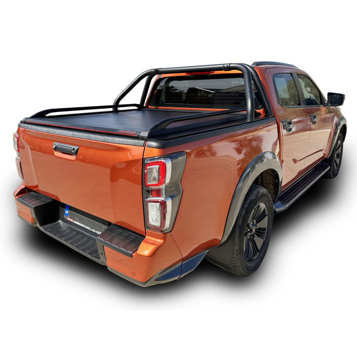 Închidere de Benă Tip Rulou Asistat, Tessera 4x4 Roll+, Isuzu D-Max Cabină Dublă 2021 - Prezent - EDK.ro