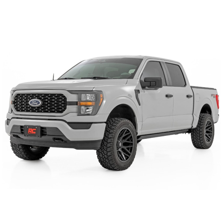 Praguri Laterale Electrice, Rough Country HT-Series, Ford F-150 / F-250 / F-350 Raptor 2015 - Prezent - EDK.ro