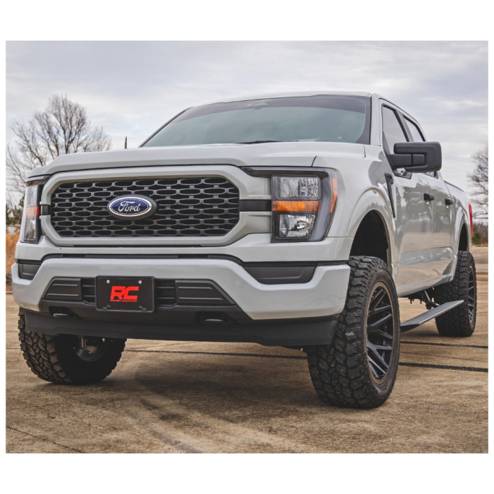 Electric Side Steps, Rough Country HT-Series, Ford F-150 / F-250 / F-350 Raptor 2015 - Present - EDK.ro