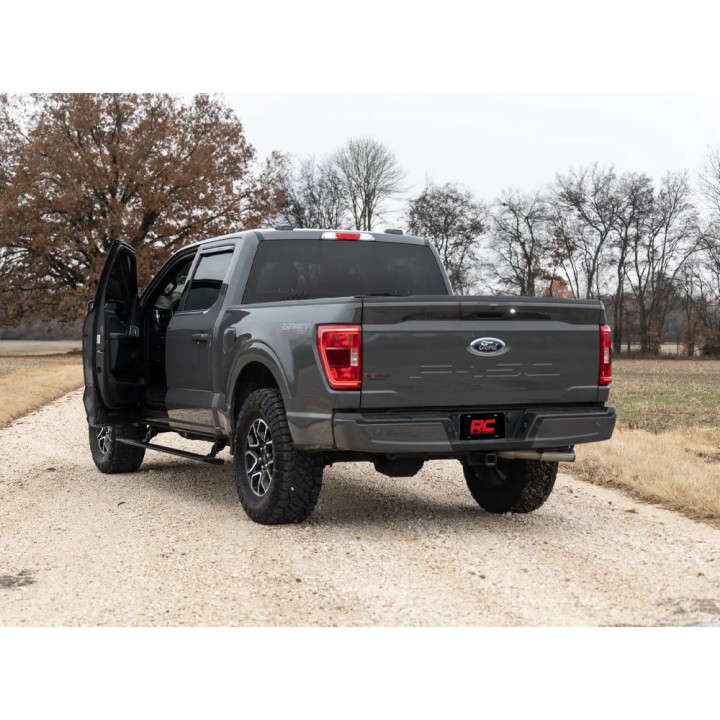 Electric Side Steps, Rough Country Power Boards, Ford F-150 / F-250 / F-350 Raptor 2015 - Present - EDK.ro