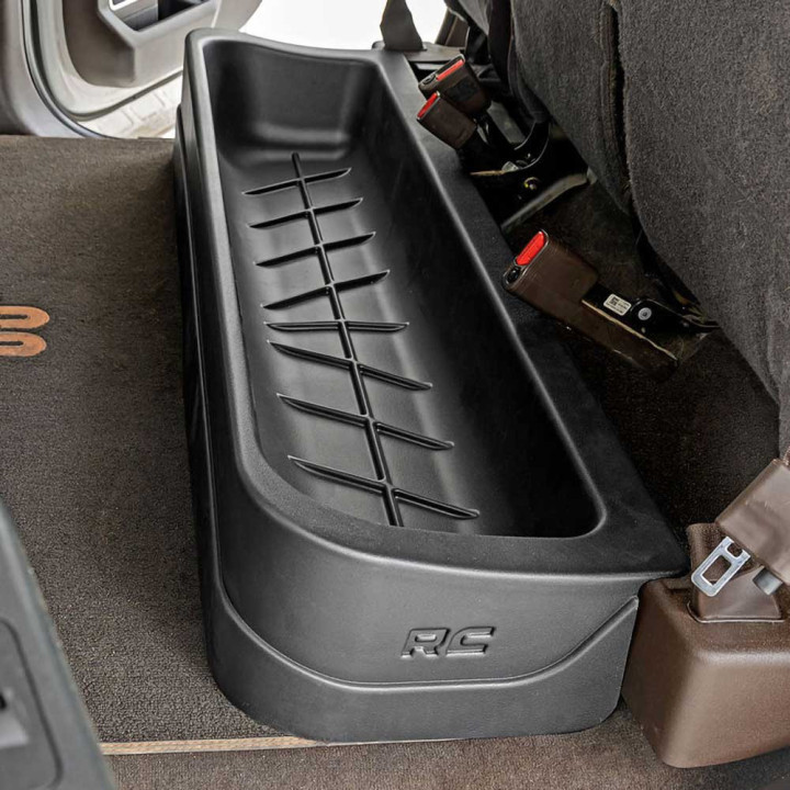 Under-seat Storage, Rough Country, Ford F-150 / F-250 / F-350 2015 - Present - EDK.ro