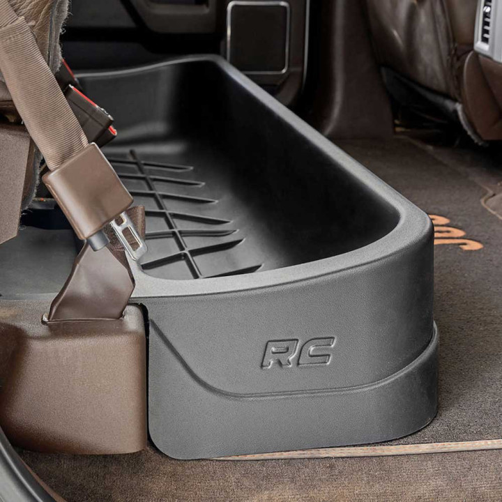 Under-seat Storage, Rough Country, Ford F-150 / F-250 / F-350 2015 - Present - EDK.ro