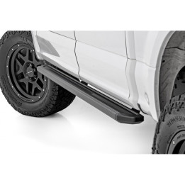 Praguri Laterale, Rough Country Multi-Color LED, Ford F-150 / F-250 / F-350 Raptor 2017 - Prezent - EDK.ro