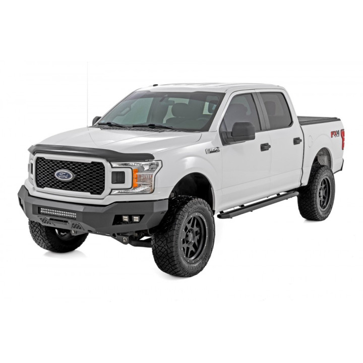 Side Steps, Rough Country Multi-Color LED, Ford F-150 / F-250 / F-350 Raptor 2017 - Present - EDK.ro