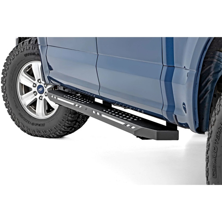 Praguri Laterale, Rough Country AC2, Ford F-150 / F-250 / F-350 Raptor 2017 - Prezent - EDK.ro