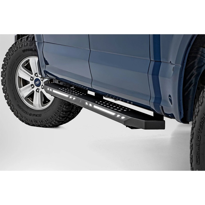 Praguri Laterale, Rough Country AC2, Ford F-150 / F-250 / F-350 Raptor 2017 - Prezent - EDK.ro