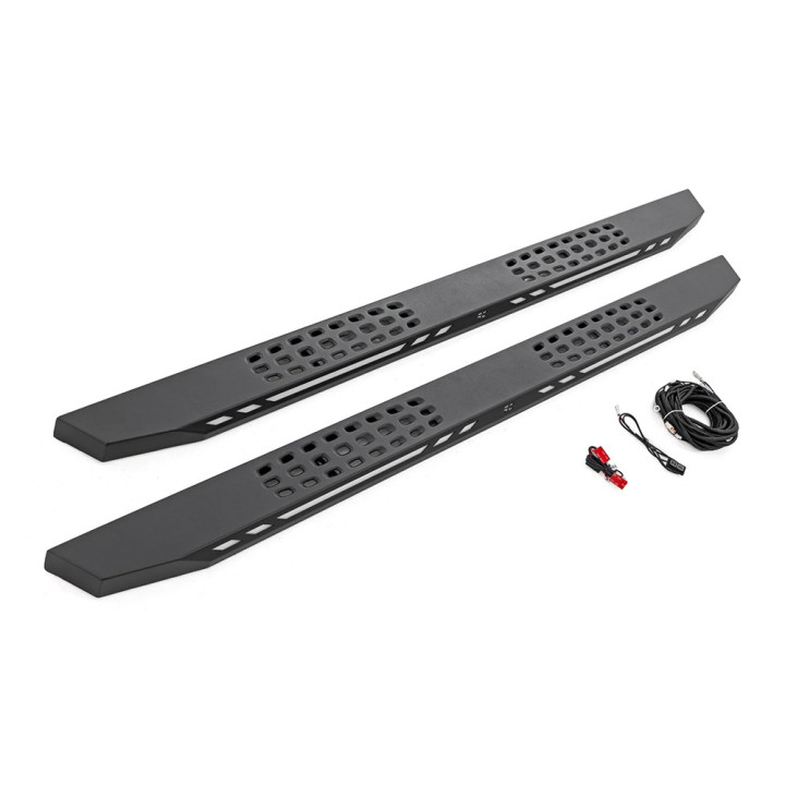 Praguri Laterale, Rough Country AC2, Ford F-150 / F-250 / F-350 Raptor 2017 - Prezent - EDK.ro