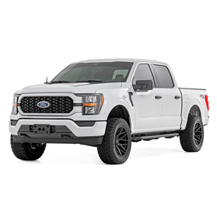 Side Steps, Rough Country OV2, Ford F-150 / F-250 / F-350 Raptor 2017 - Present - EDK.ro