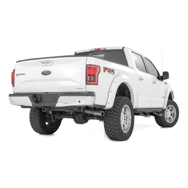 Side Steps, Rough Country SRX2, Ford F-150 / F-250 / F-350 Raptor 2017 - Present - EDK.ro