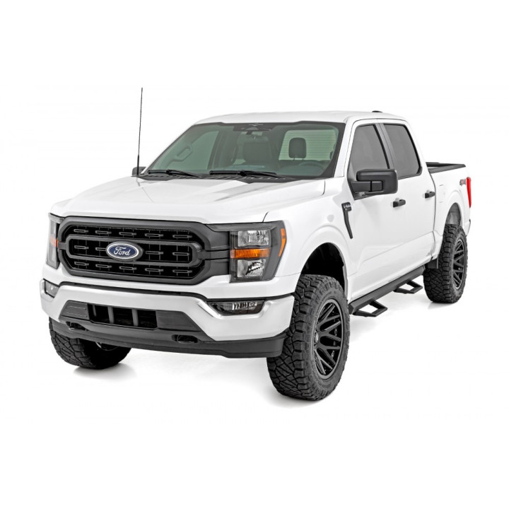 Side Steps, Rough Country SRL2, Ford F-150 / F-250 / F-350 Raptor 2017 - Present - EDK.ro